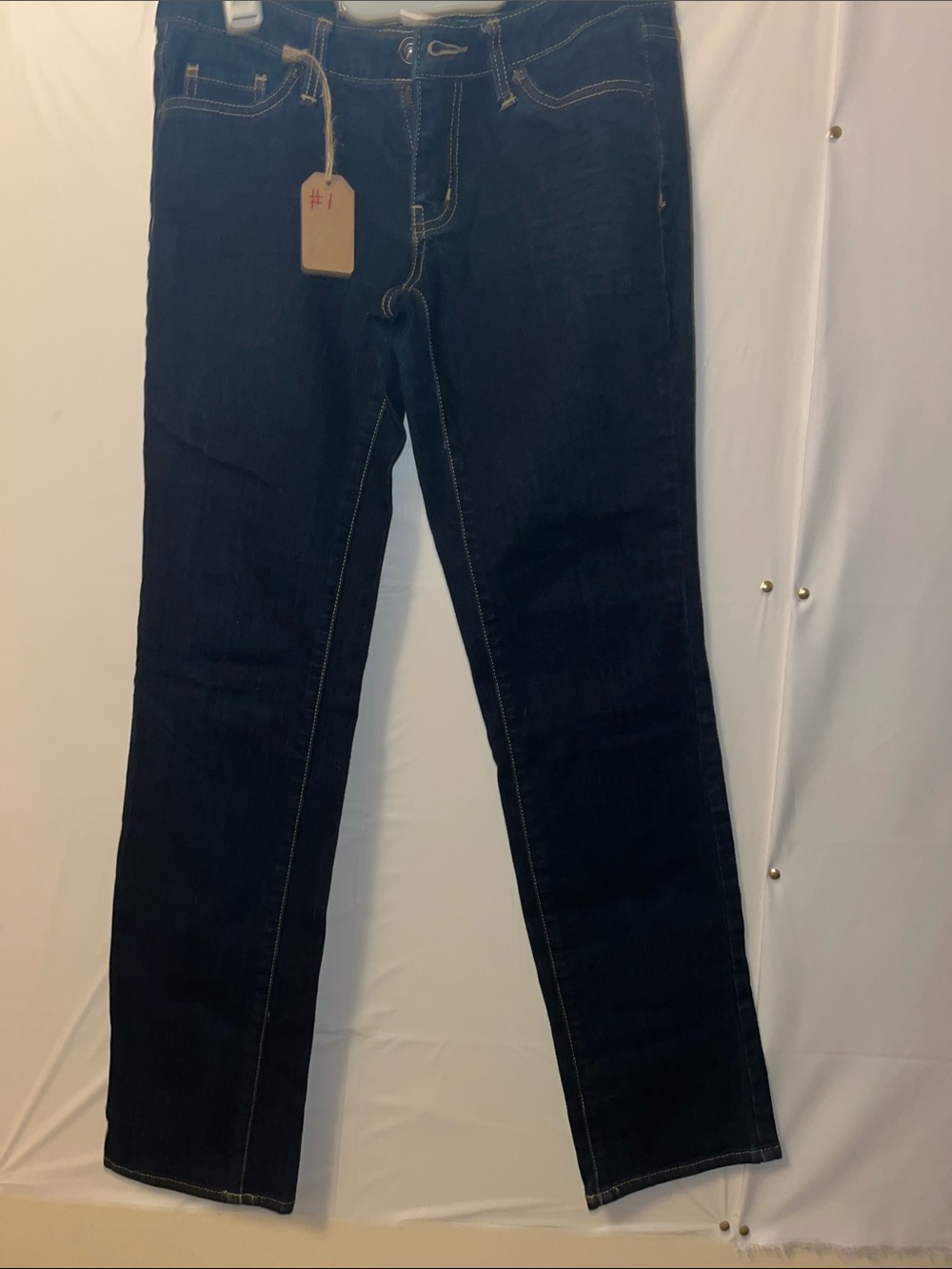 Merona Dark Indigo Straight-Leg Jeans